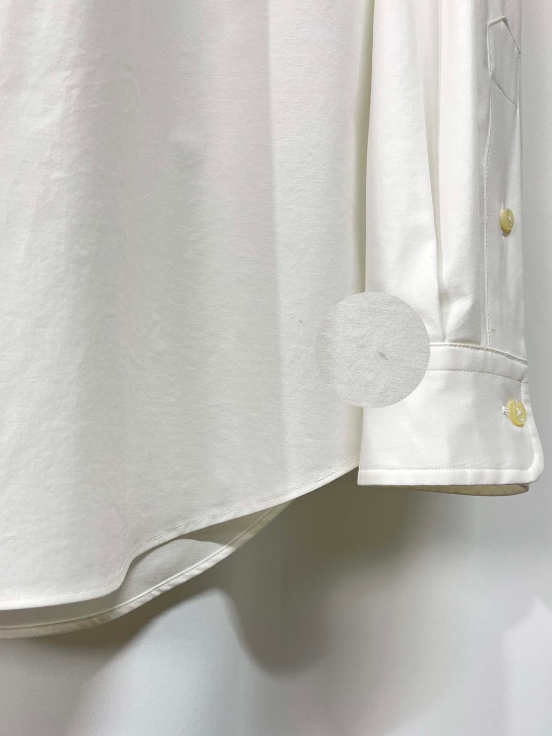 폴로 랄프로렌 코튼 엘라 화이트 버튼다운 포플린 커스텀핏 셔츠 상품이미지9