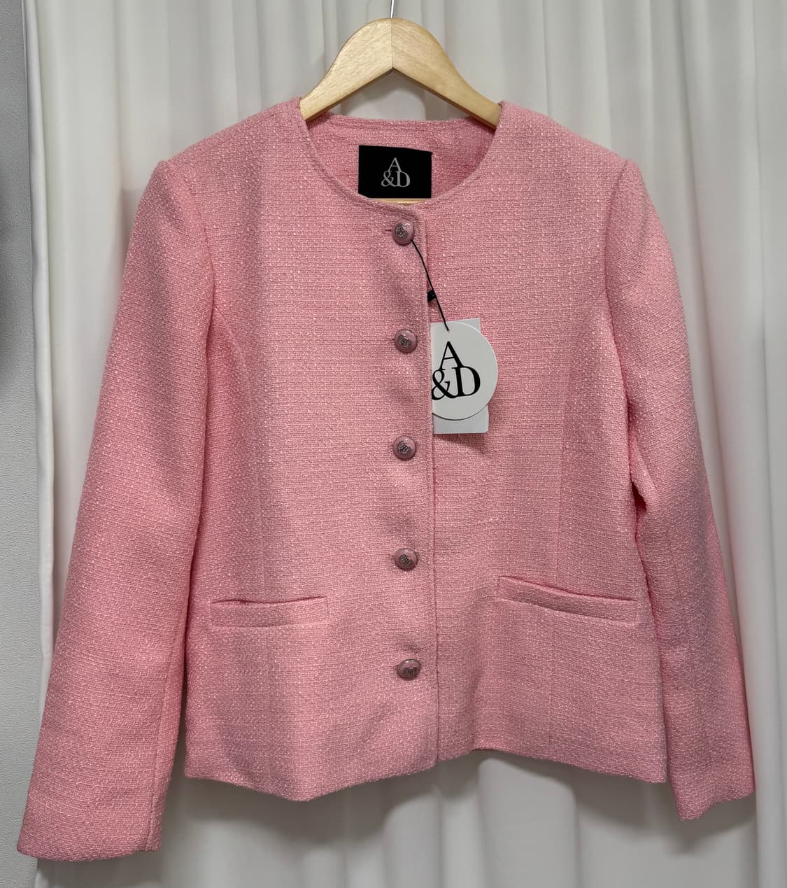 [새상품] 이코르 에이엔디 트위드 자켓 상품이미지4