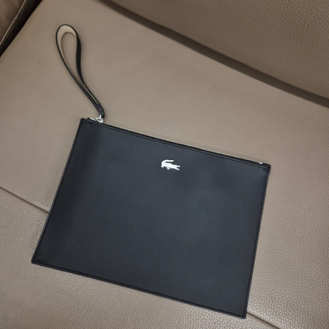 라코스테 블랙 클러치 백 상품이미지1