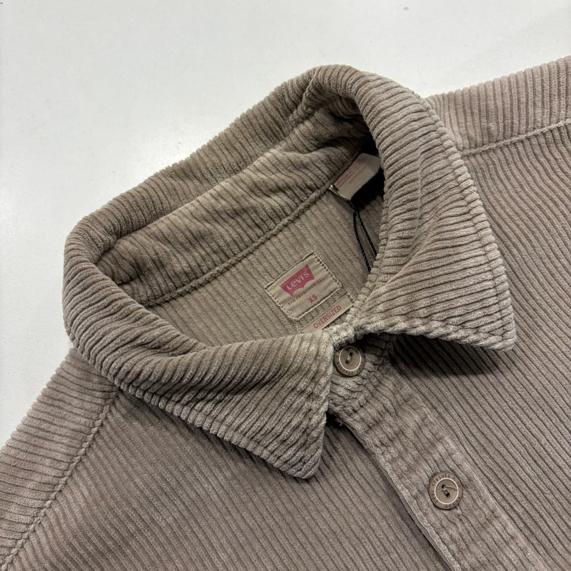 [XS] 리바이스 코듀로이 셔츠 베이지 B869 상품이미지5