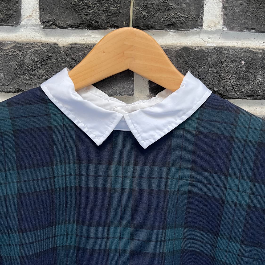 BEAMS BOY 블랙와치 원피스 상품이미지2