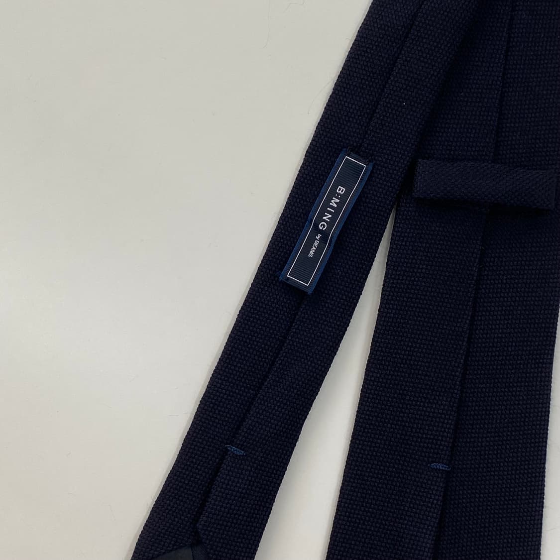 빔즈 (BEAMS)정품 블랙 넥타이 8.3cm 상품이미지5