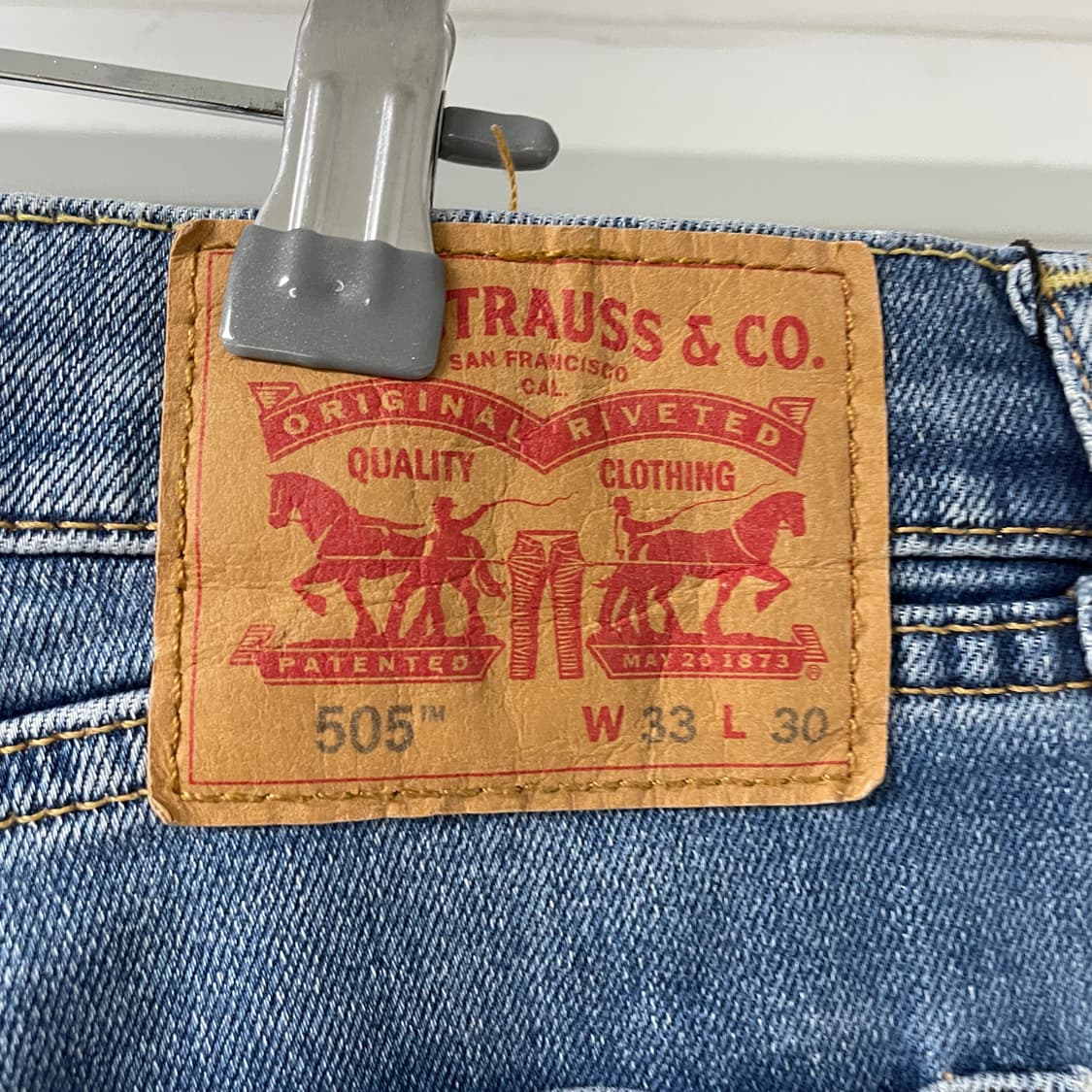 리바이스 505 데님 팬츠 W30 L30 상품이미지4