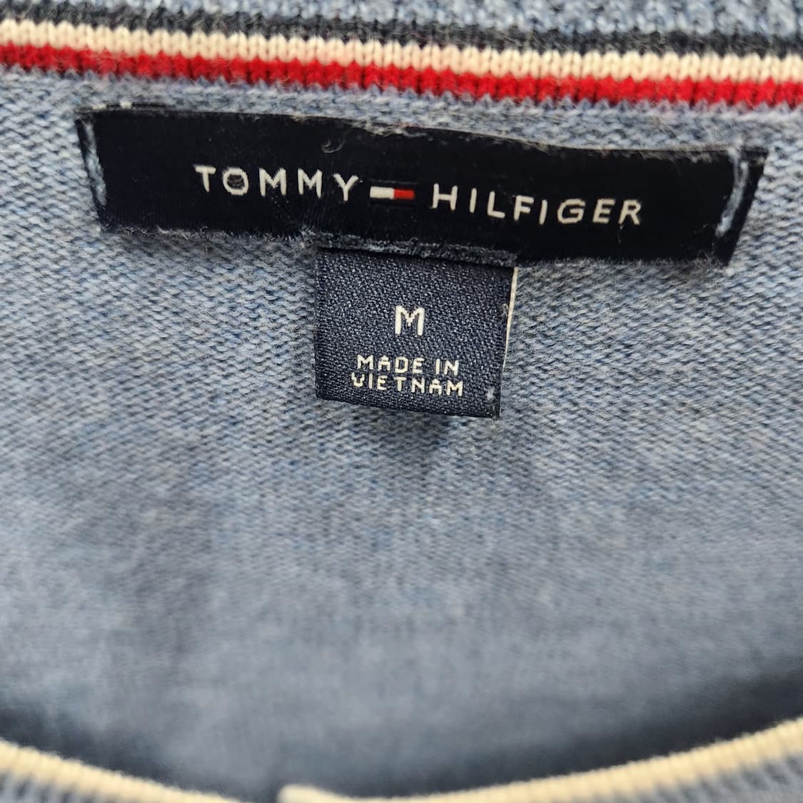 타미힐피거 로고 코튼 가디건 M 상품이미지4