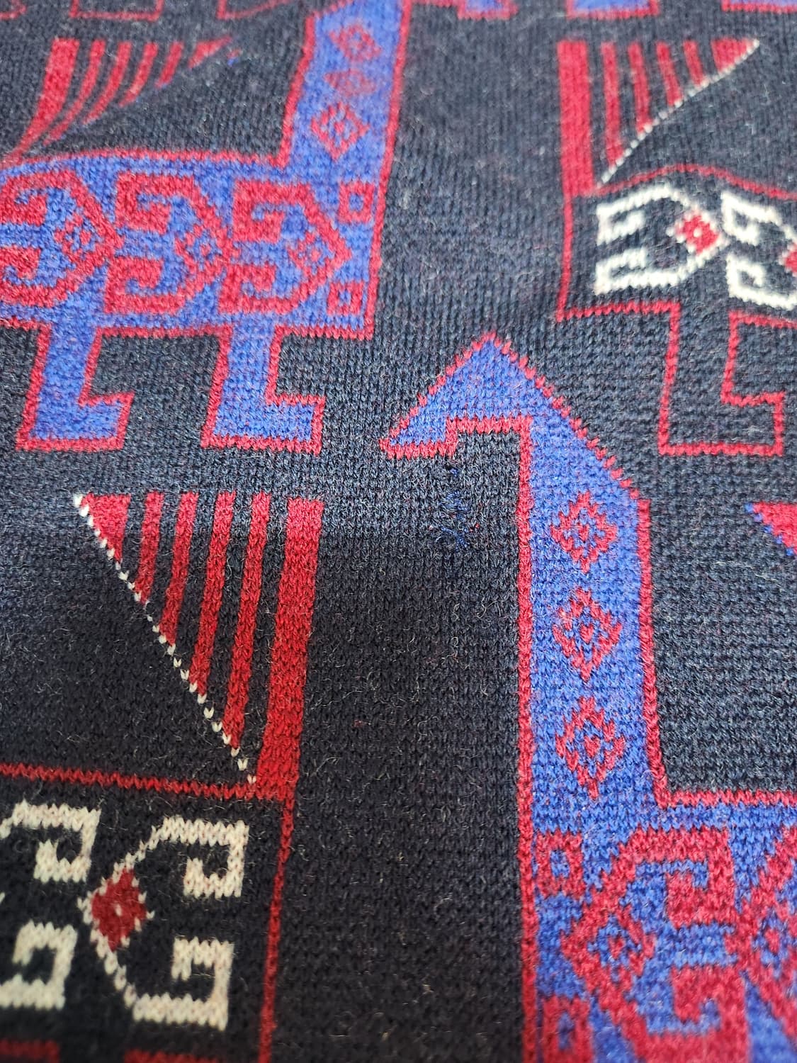 빈티지 생로랑 패턴니트 (하자있음) 상품이미지6