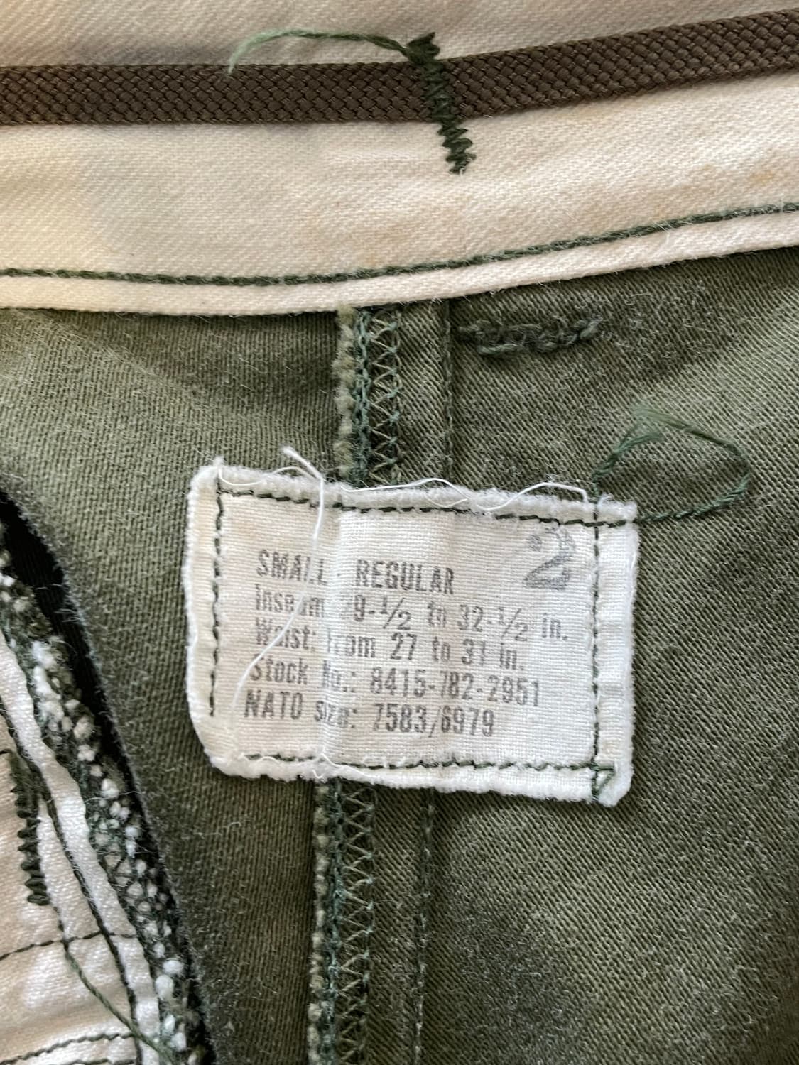 m-65필드 트라우저 카고 반바지 상품이미지2