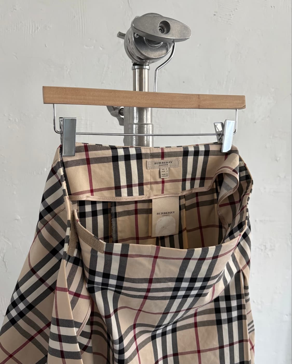 Burberry 버버리 런던 노바체크 버클 미니 스커트 상품이미지8