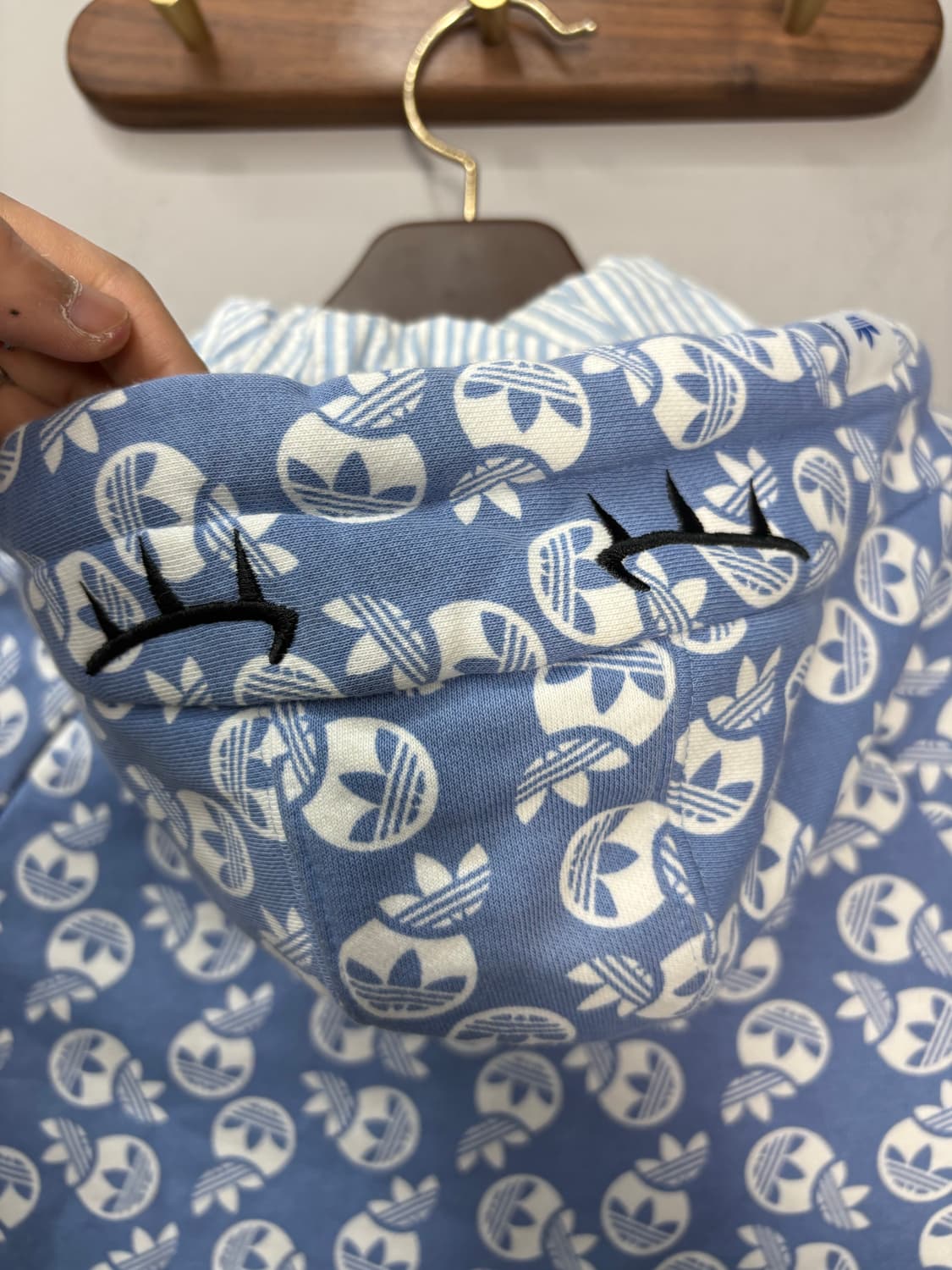 아디다스 스포티 빈티지 후드집업 A3085 상품이미지5