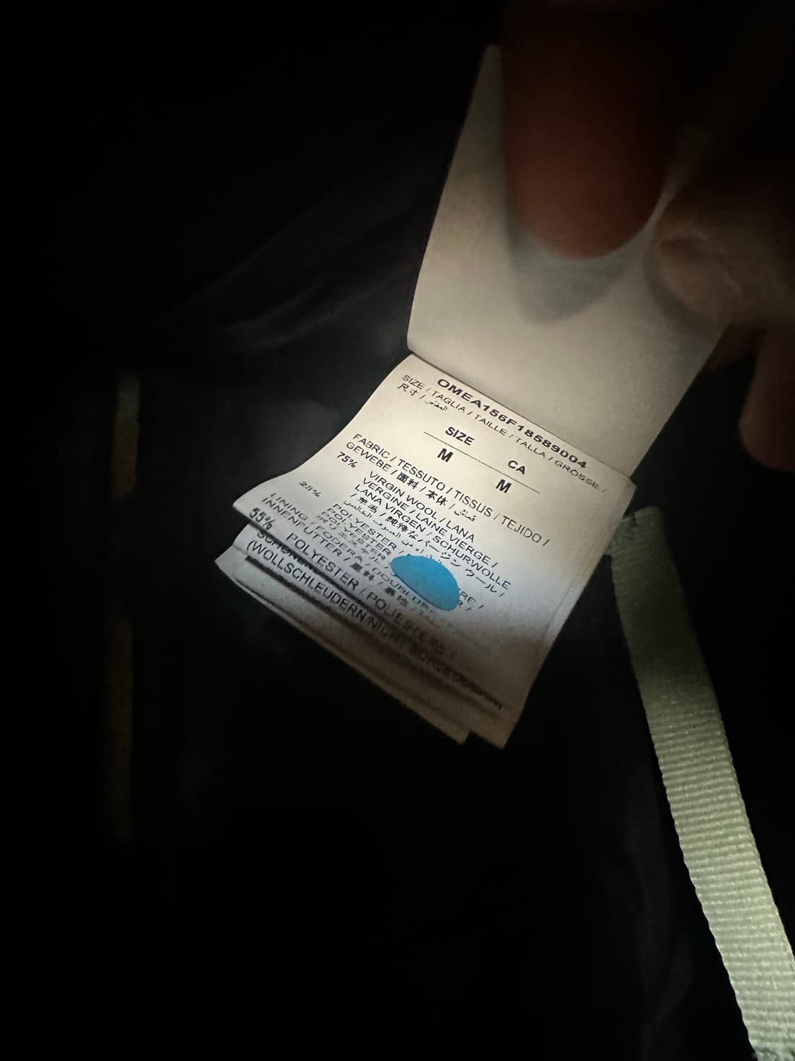 오프화이트 더블칼라 롱코트 상품이미지3