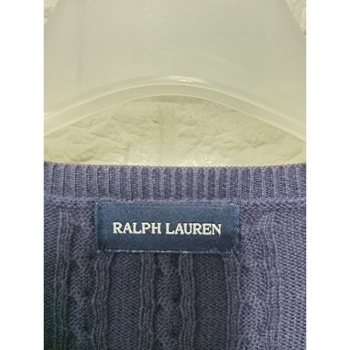 폴로랄프로렌 네이비 케이블 가디건 M 상품이미지2