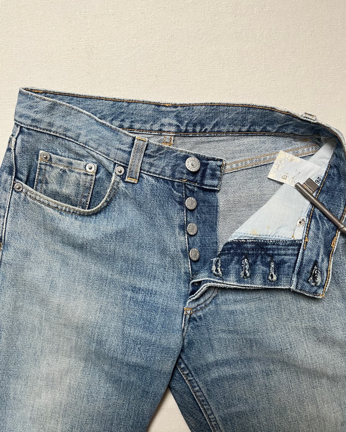 Helmut Lang 1999 italian cut 데님 헬무트랭  상품이미지6