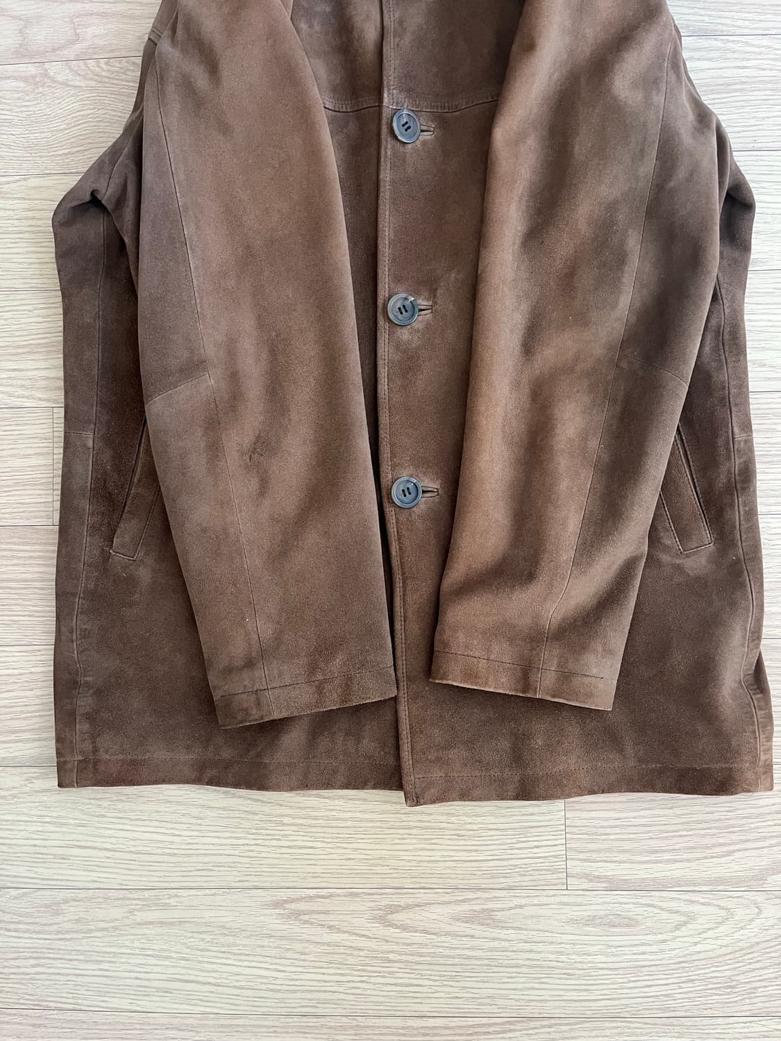 빈티지 스웨이드 카코트 상품이미지4