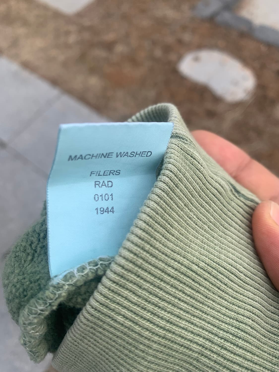 [2] 블라인드파일즈 블랭크 스웻 상품이미지6