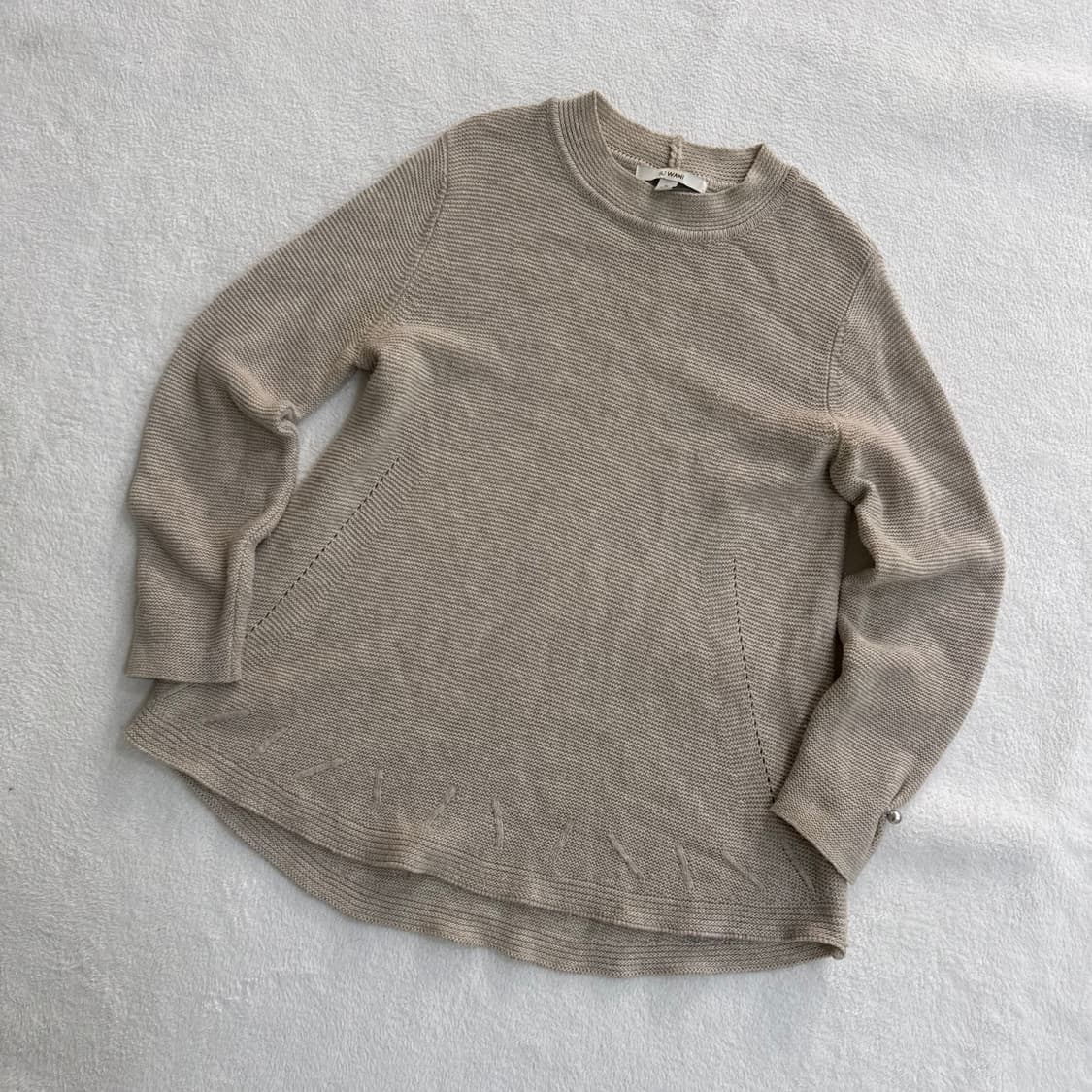 90 SJ와니 캐시미어 니트 블라우스 0326T 상품이미지1