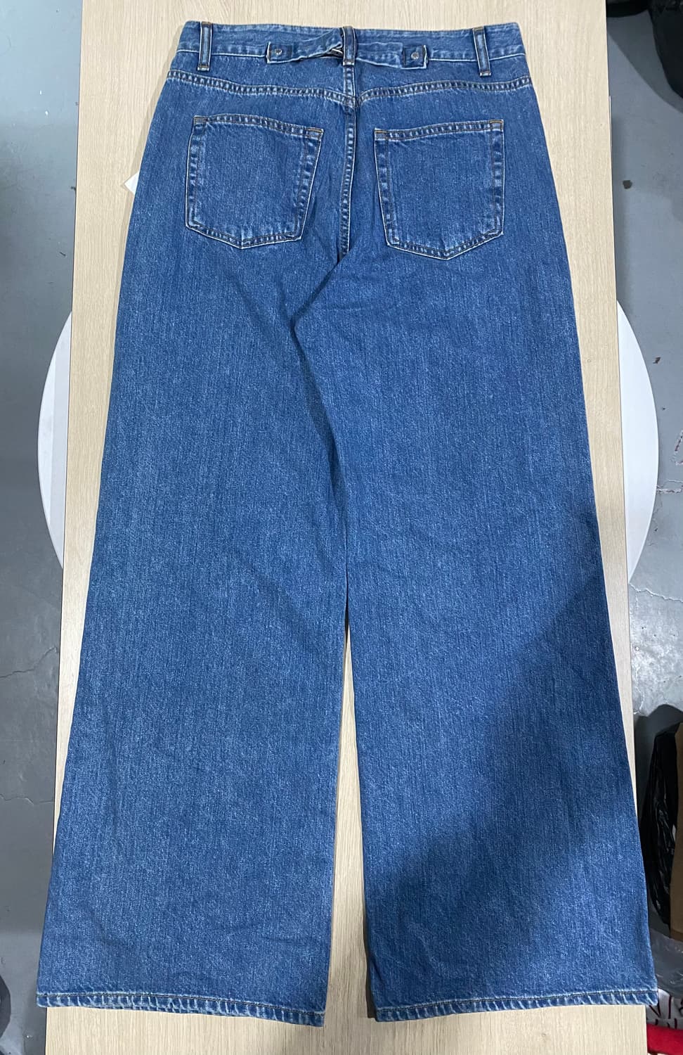 STU 우먼 플레어드 데님 팬츠 (L) 상품이미지6