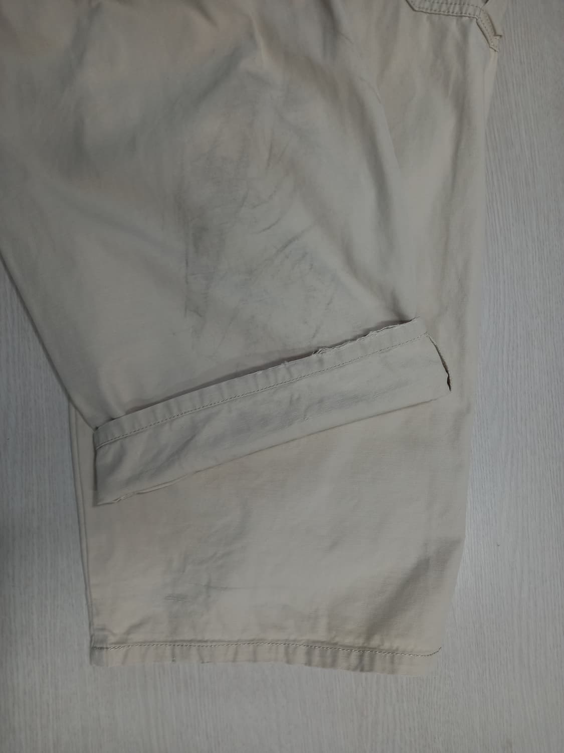 27 OOT 825 하이웨이스트 와이드카고 베이지 27-585 상품이미지6