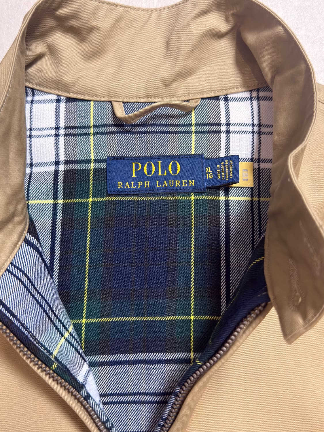 폴로랄프로렌 트윌자켓 바라쿠다 자켓 XL 베이지 바이스윙 상품이미지2