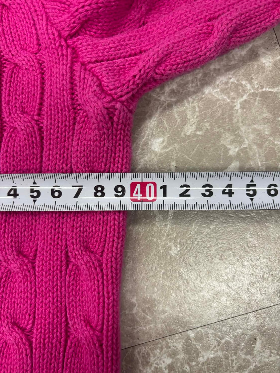 폴로 랄프로렌 케이블 걸즈 크루넥 니트(M) 상품이미지8