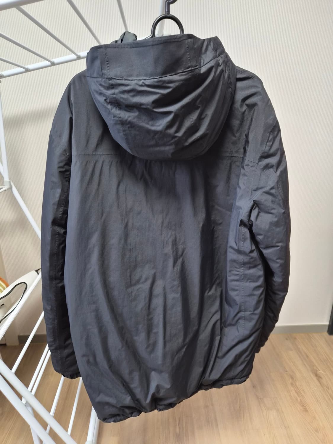 에디바우어 블랙 후드집업 자켓 XL 상품이미지5