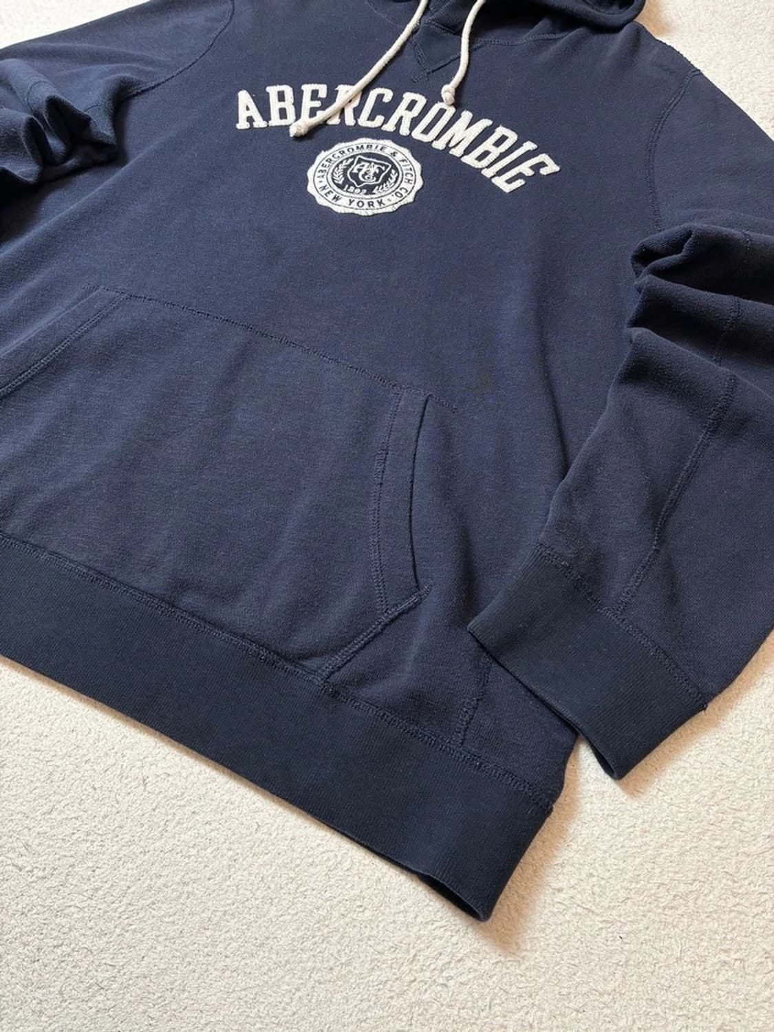 아베크롬비 00's Y2K 자수 로고 후드 티셔츠 PN7060 상품이미지4