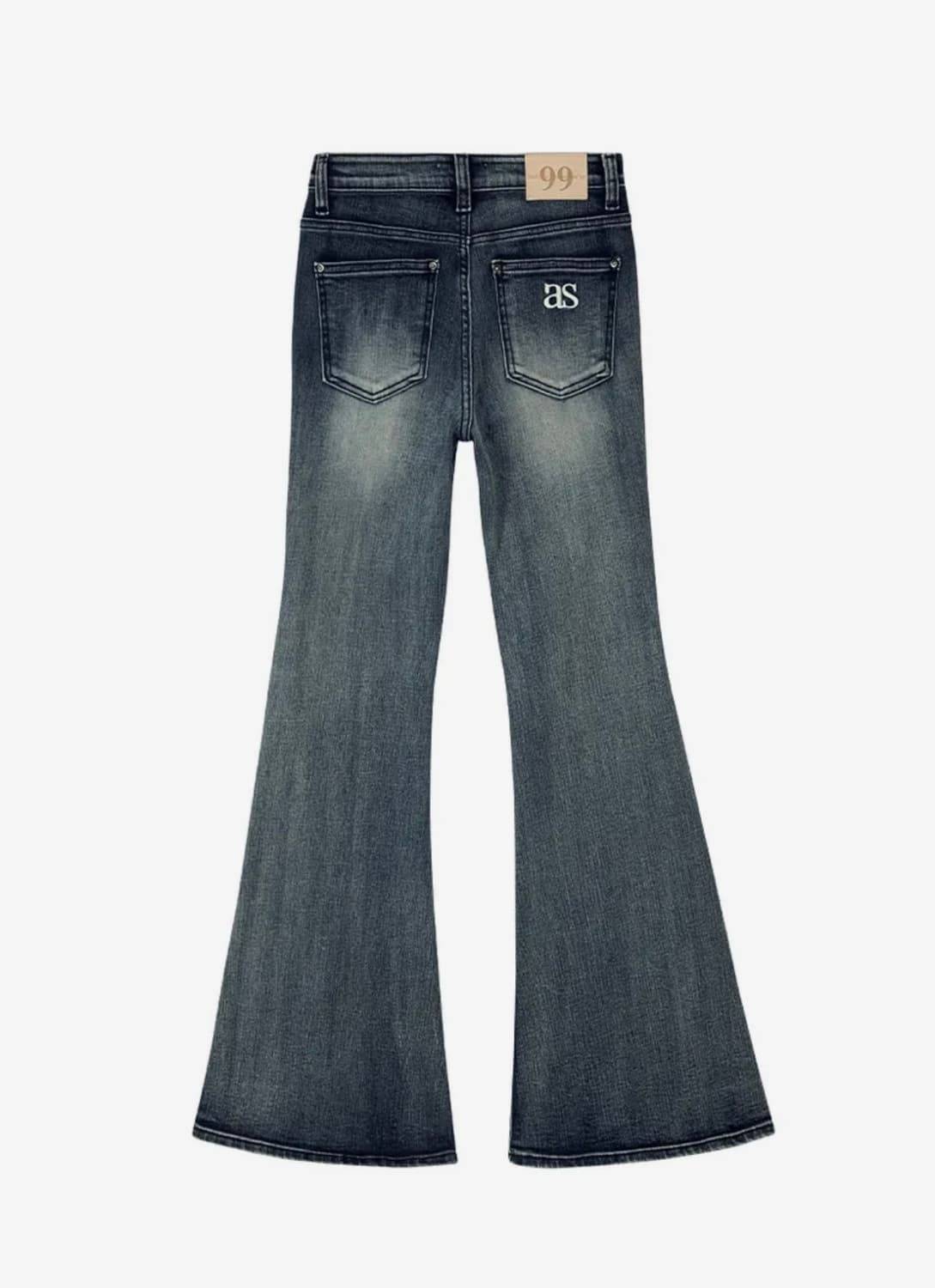 애즈온 캘리 부츠컷 팬츠 데님 상품이미지2