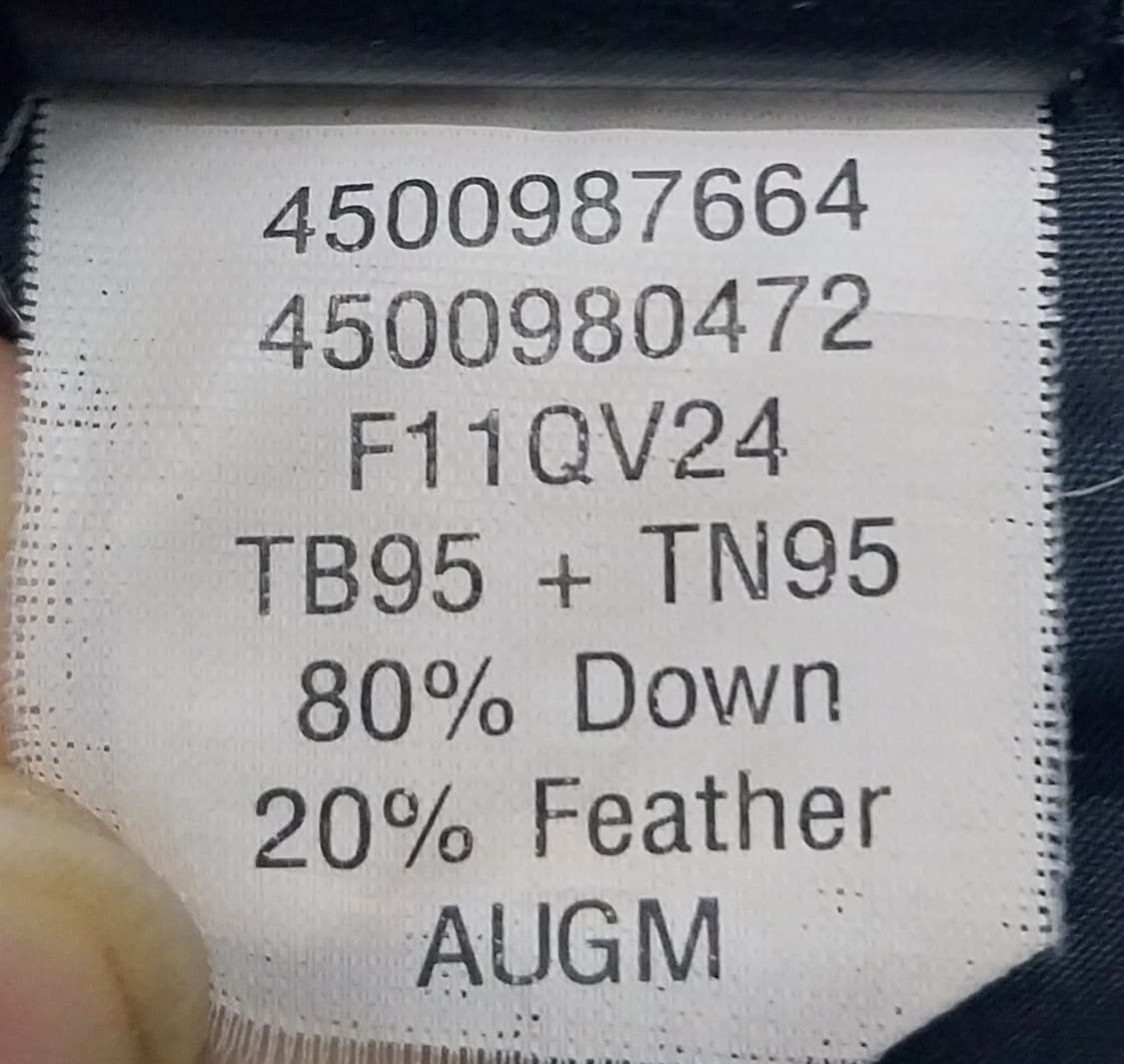 노스페이스 서밋 900필 패딩 S (크게나옴) (100-105) 상품이미지6