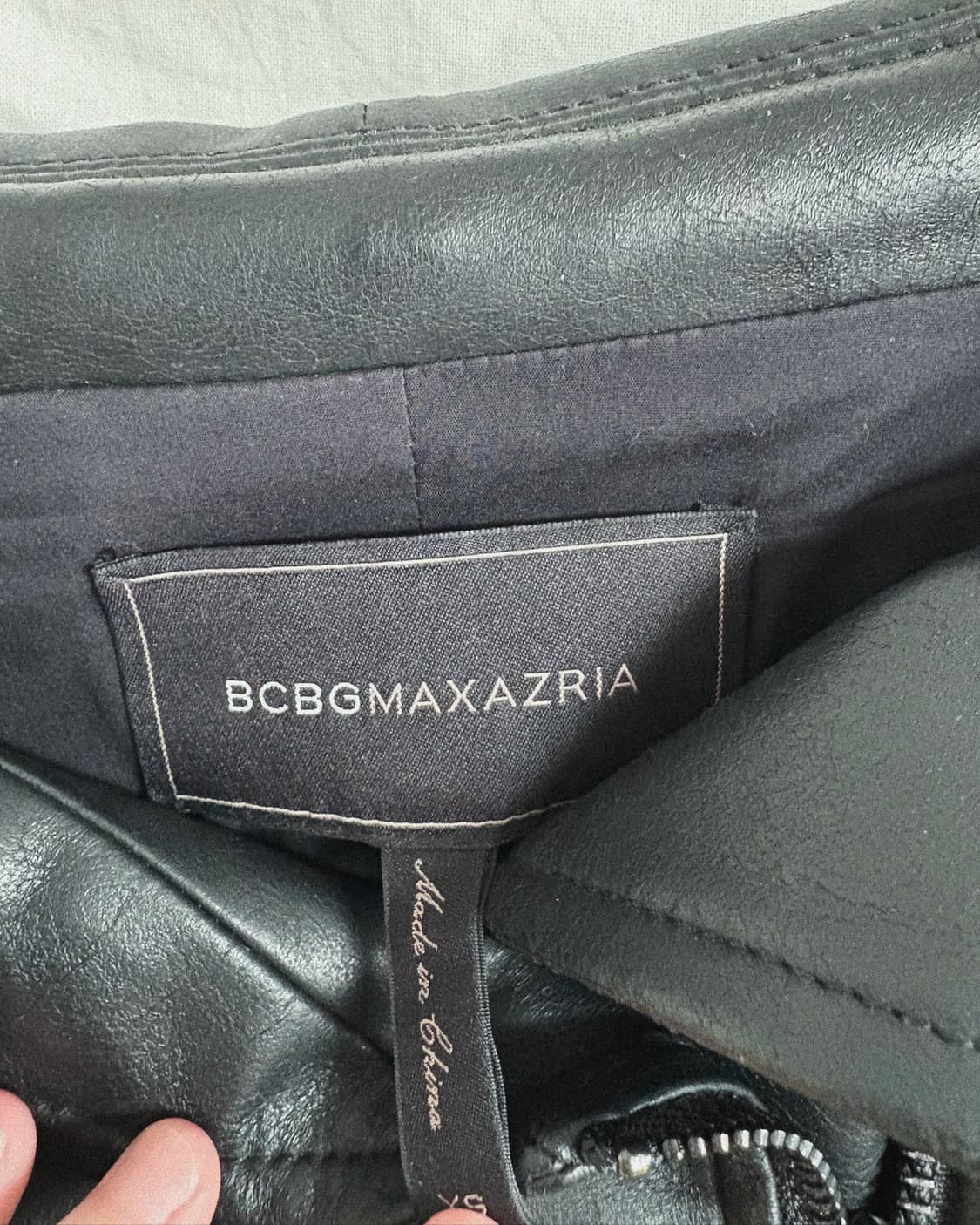 bcbgmaxazaria 레더 라이더타입 원피스 상품이미지8