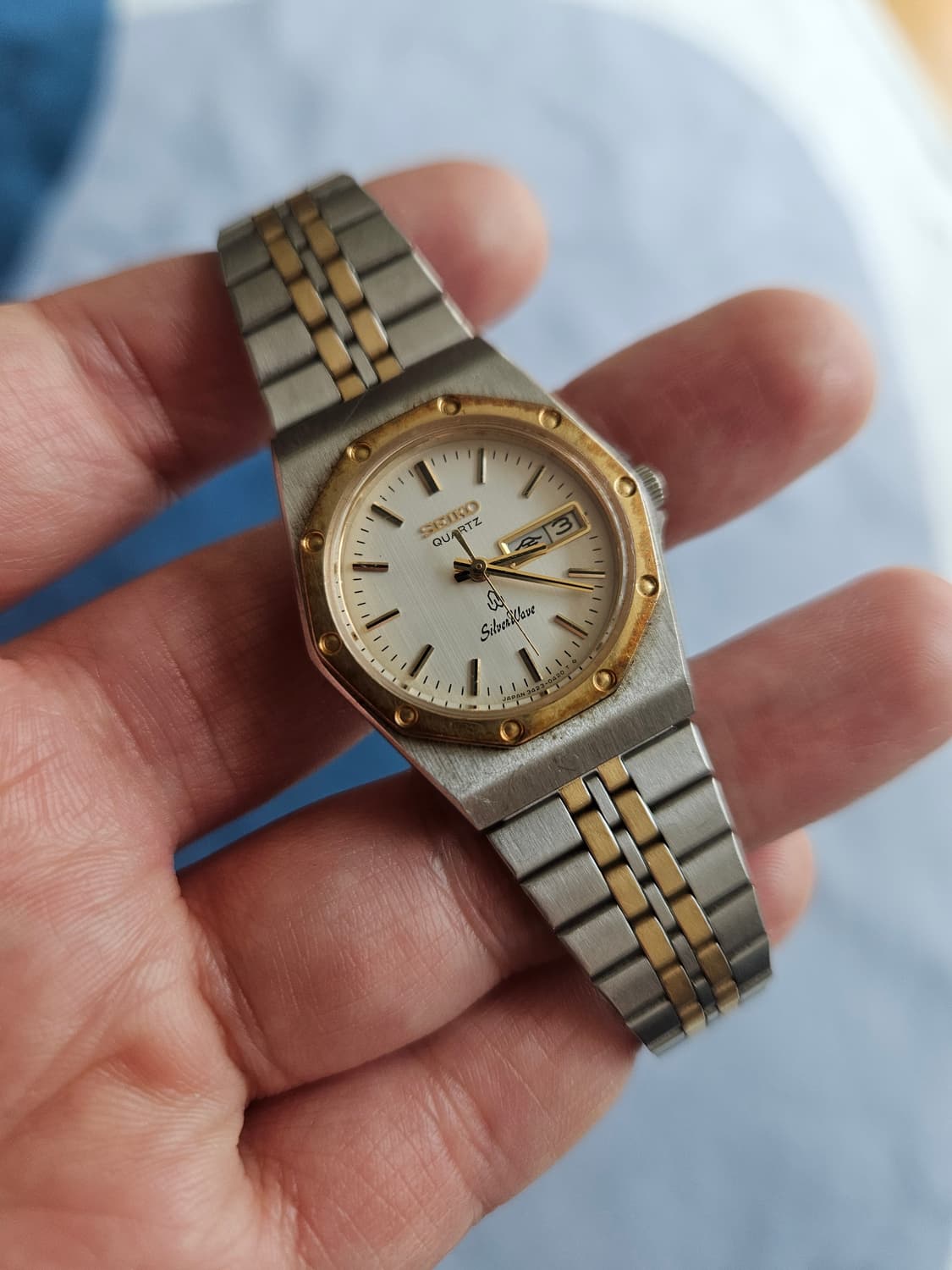 1983s 세이코 실버웨이브 로얄오크 초희귀 빈티지 시계 상품이미지3