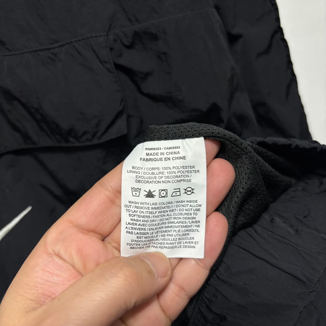 나이키 스우시 사이드라인 아노락 상품이미지5