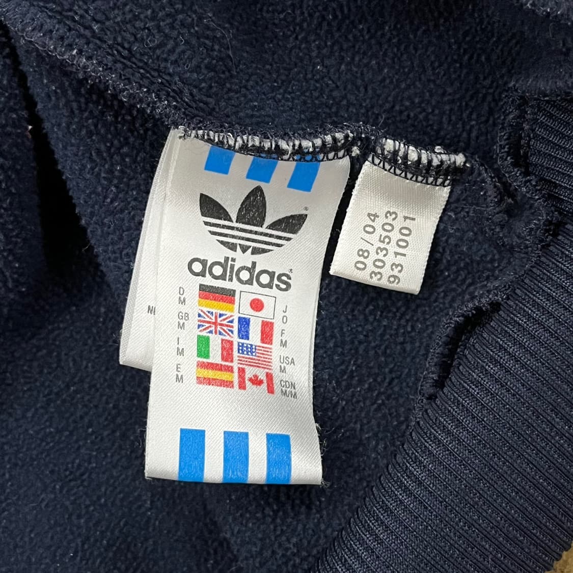 아디다스 씨필드 시필드 네이비 레어 져지 트랙탑 상품이미지6