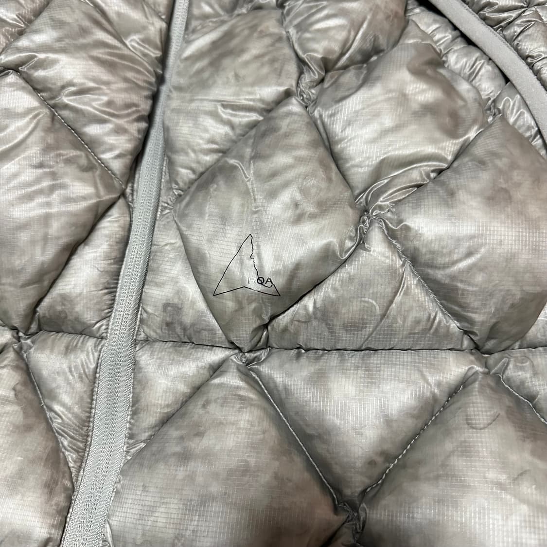 로아 하이킹 25FW 누나 800 필 파워 후드 다운 베스트 그레이 L 상품이미지2