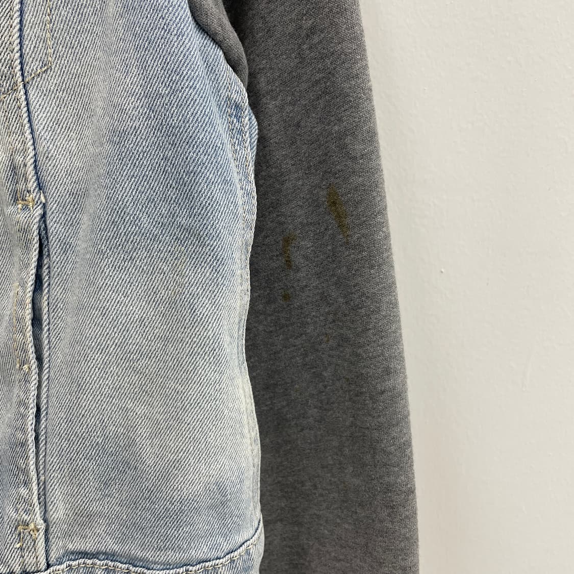 홀리스터 후드 데님 크롭 자켓 상품이미지7