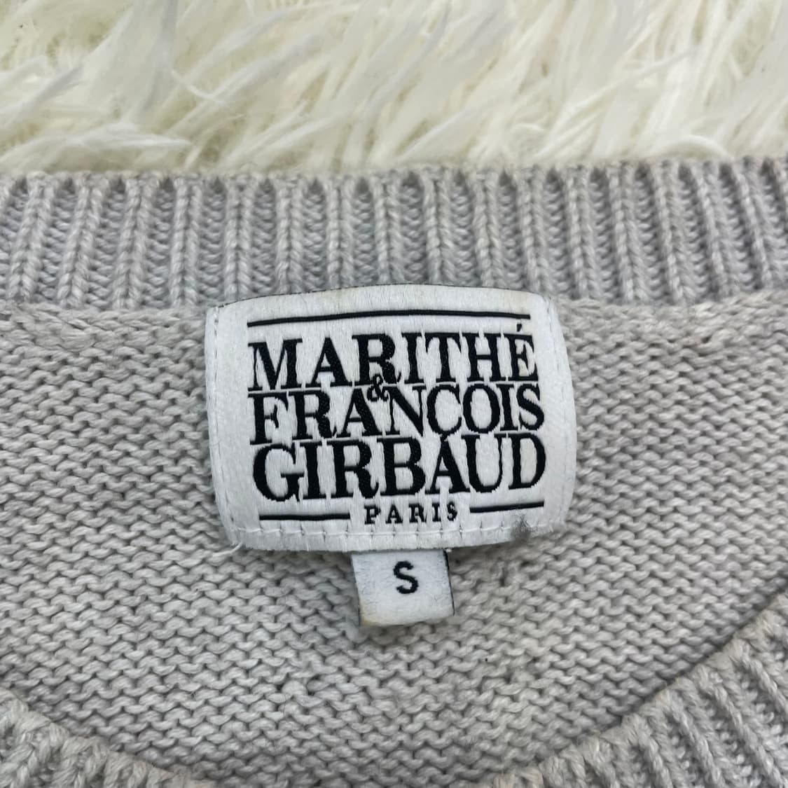 마리떼프랑소와저버 스펠 로고 라운드 니트 상품이미지3