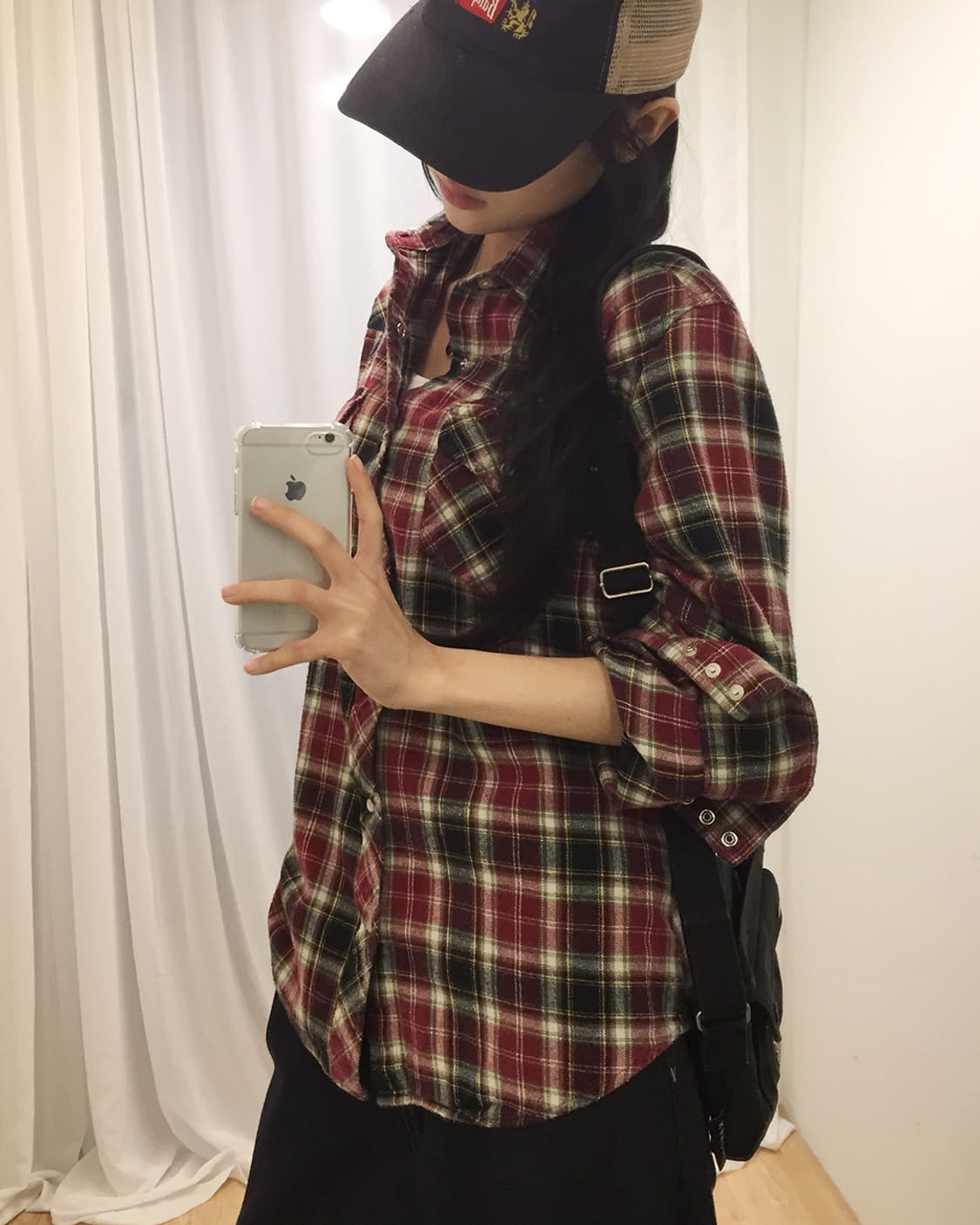 Women Wrangler Check Shirt 100 상품이미지3