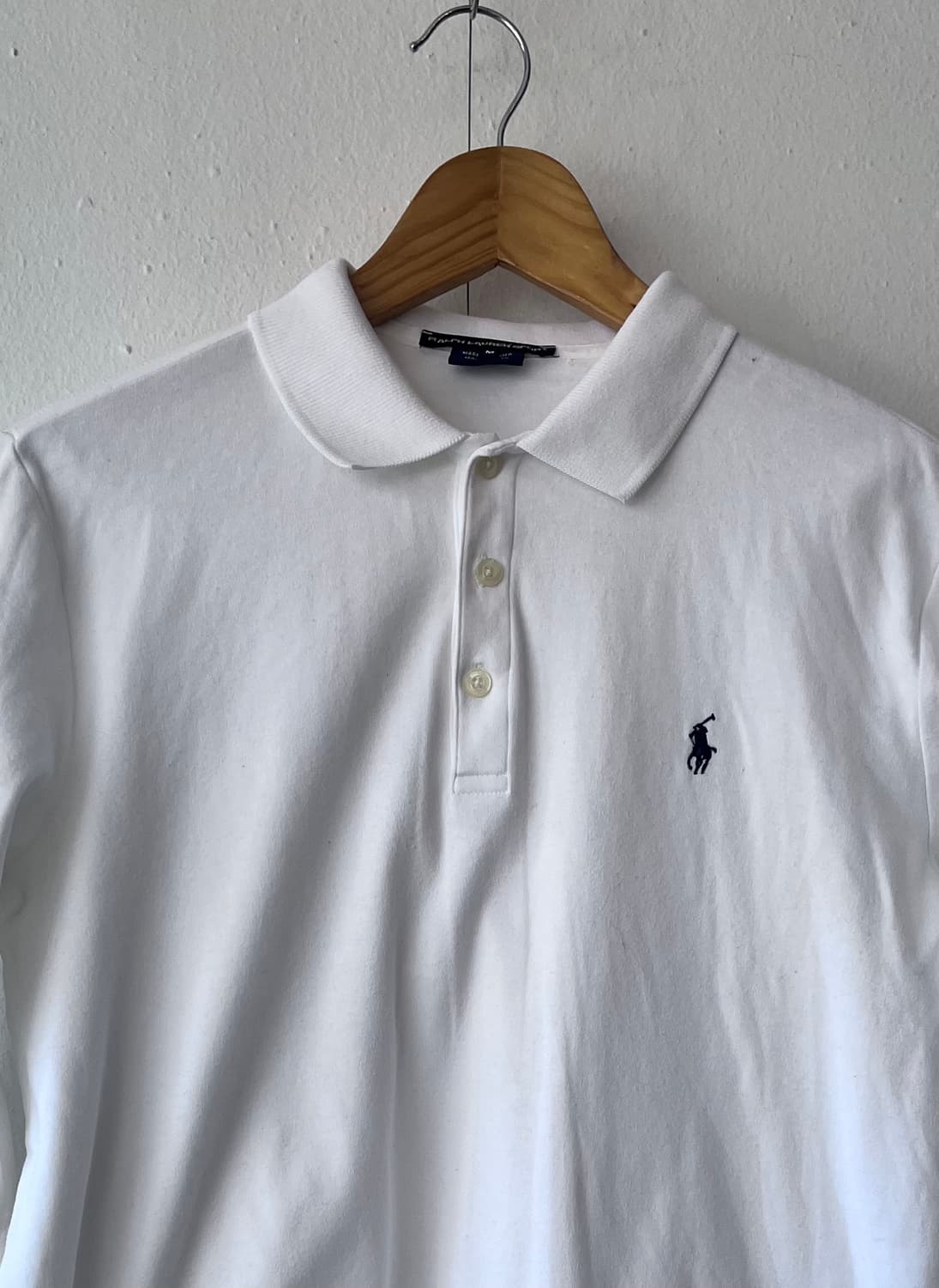 랄프로렌스포츠 여성 긴팔카라PK티셔츠 M사이즈 상품이미지1