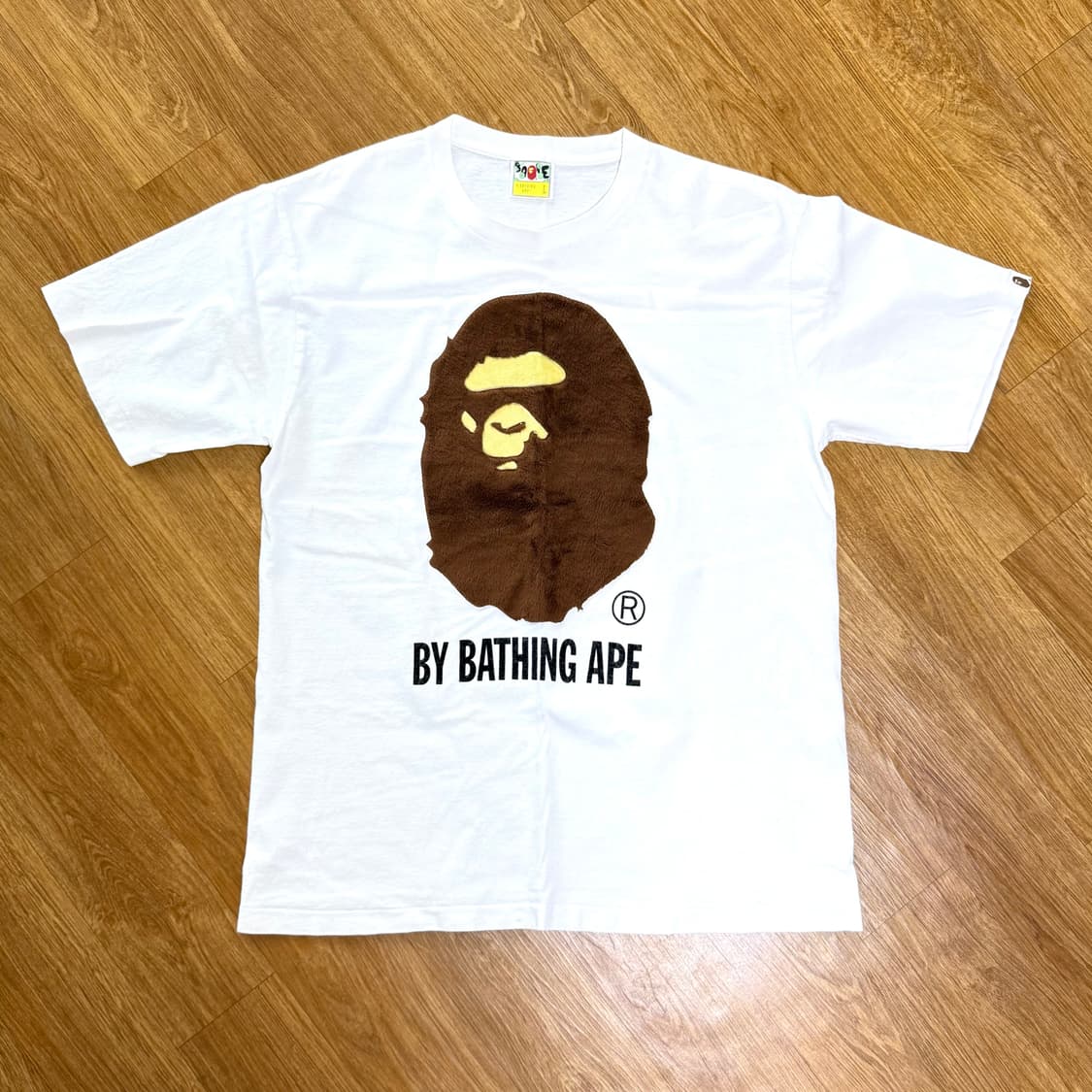 베이프 퍼 반팔 티셔츠 상품이미지1