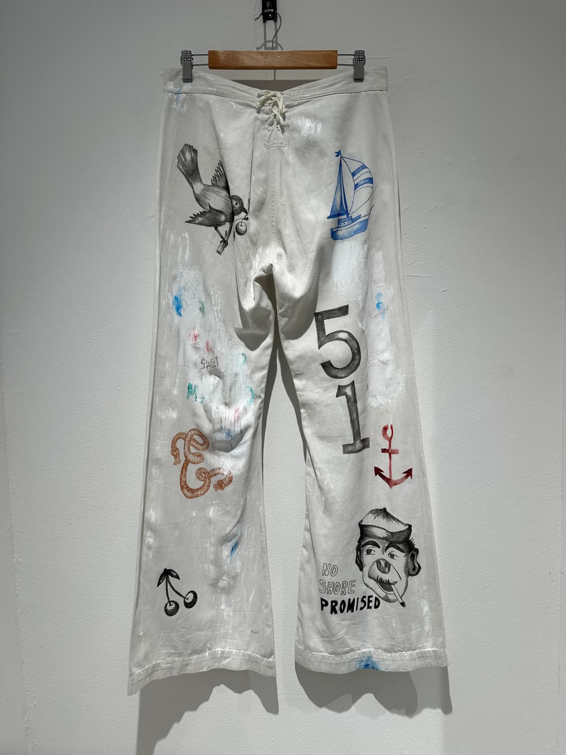 1940’s WWII U.S. Navy White Trousers 상품이미지2