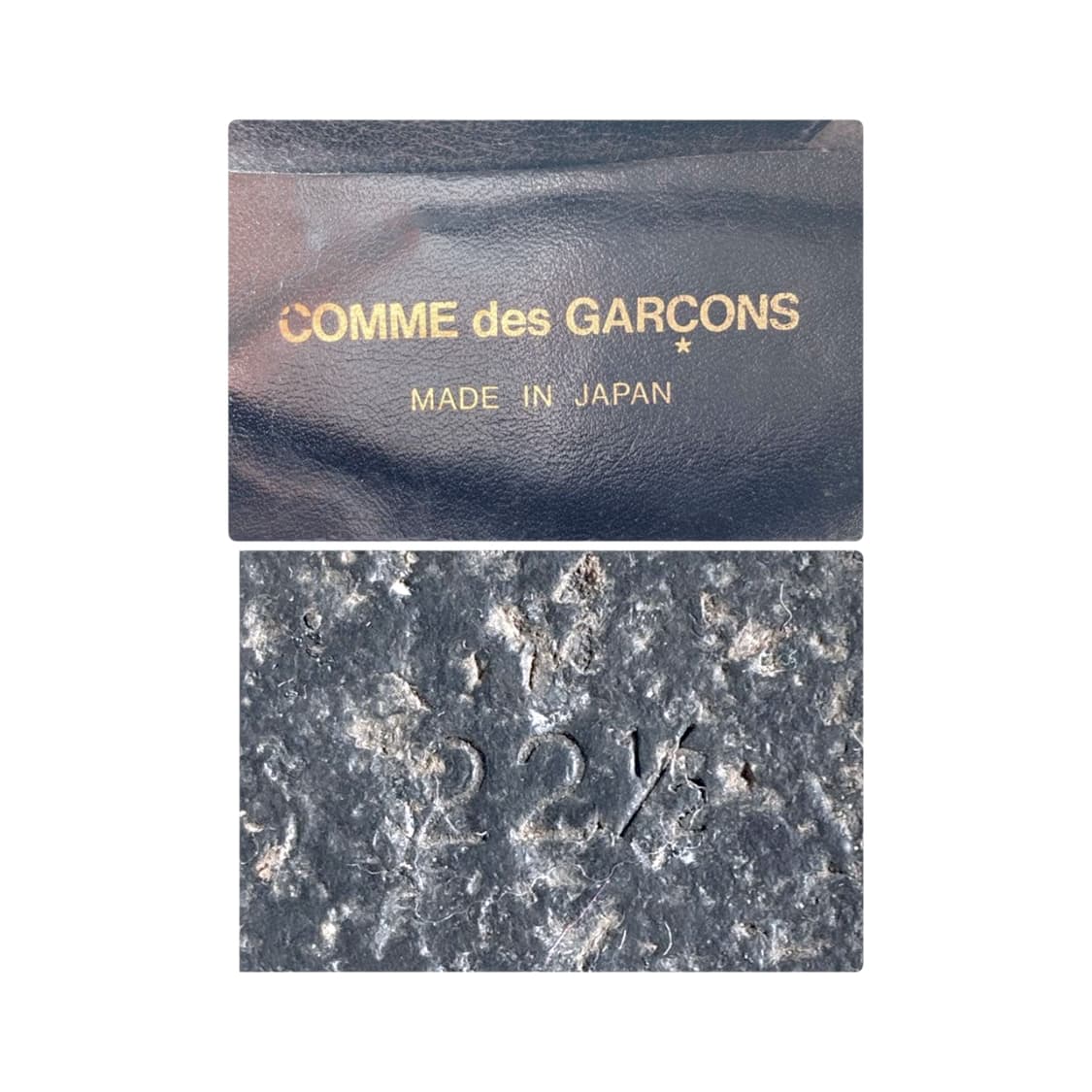 꼼데가르송 가죽 펌프스 플랫슈즈 상품이미지8