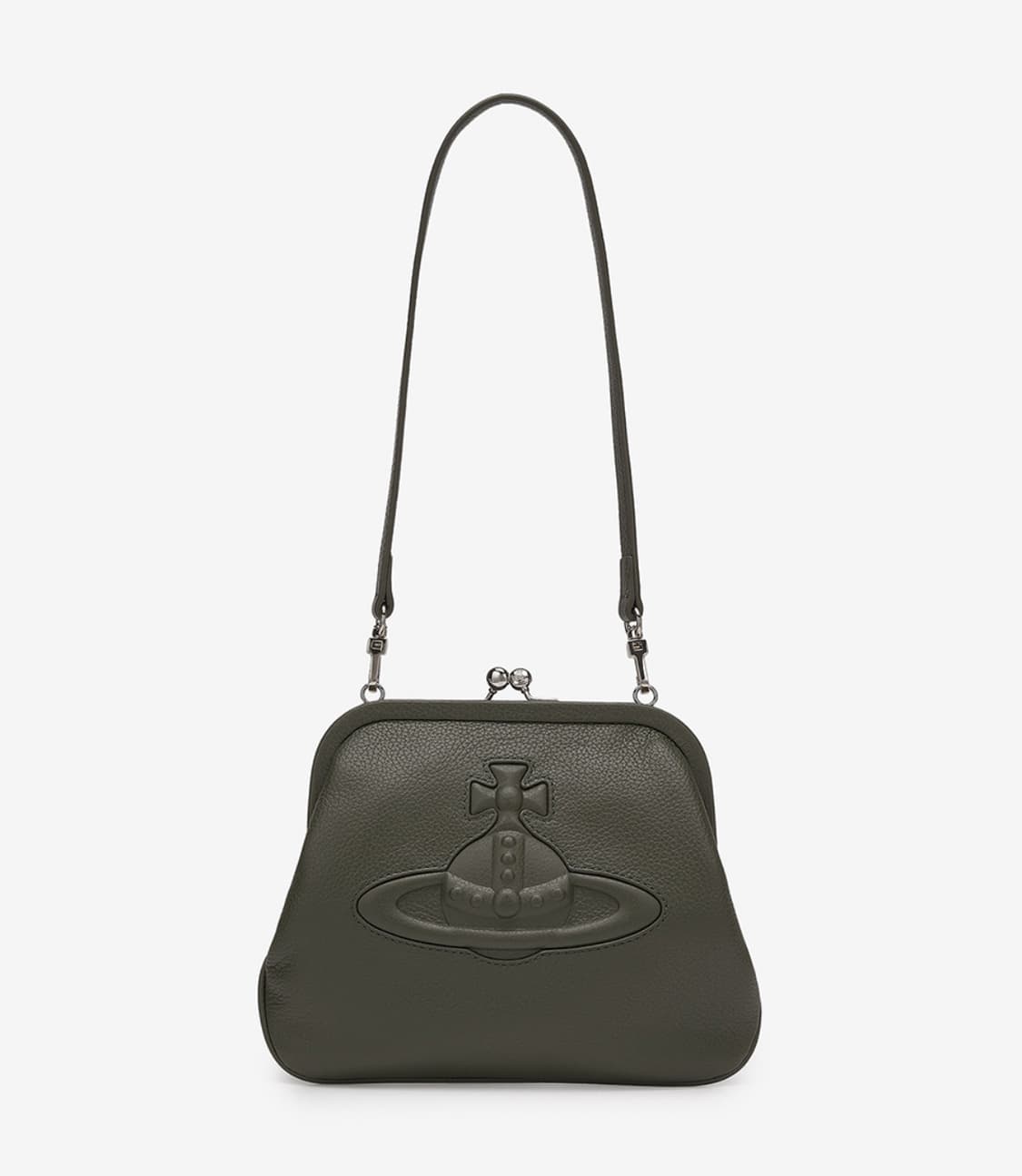 비비안웨스트우드 클러치 숄더백 그린 카키 상품이미지1