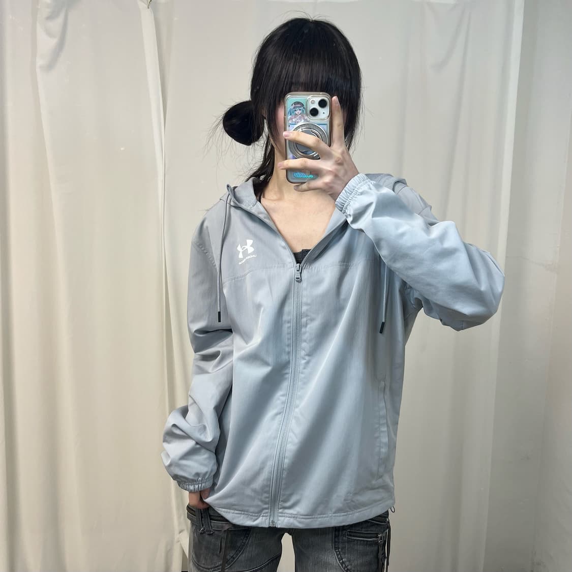 Under Armour Rival woven windbreaker 상품이미지1