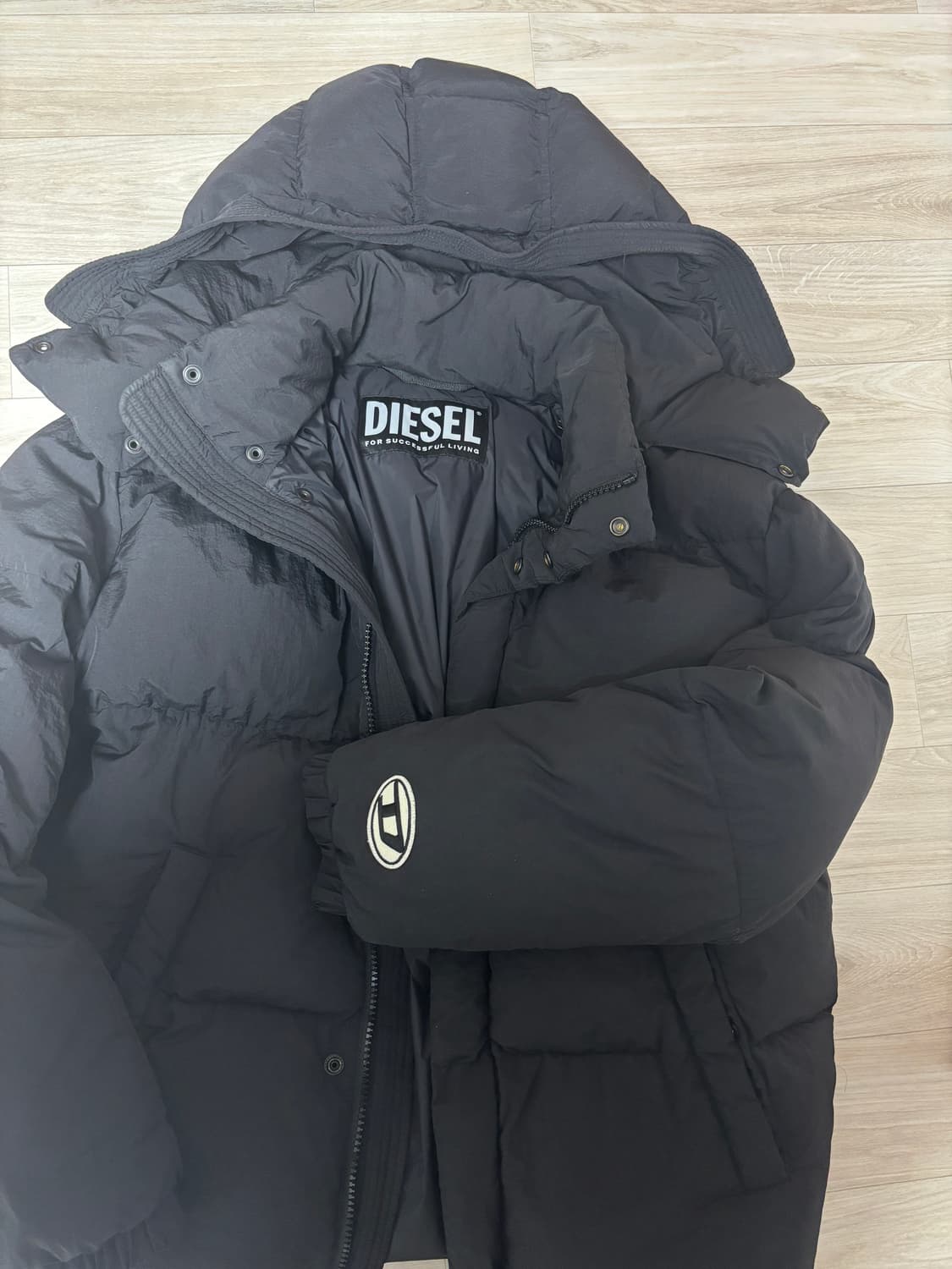디젤 롤프 패딩 L 상품이미지2