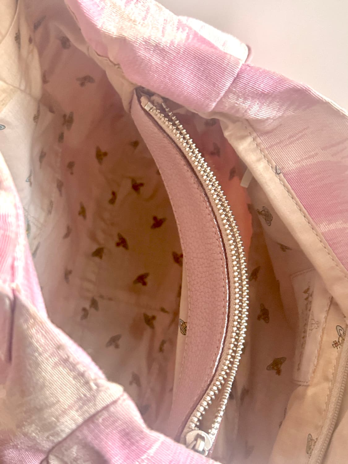 Vivienne westwood 빈티지 핑크 레오파드 백  상품이미지5