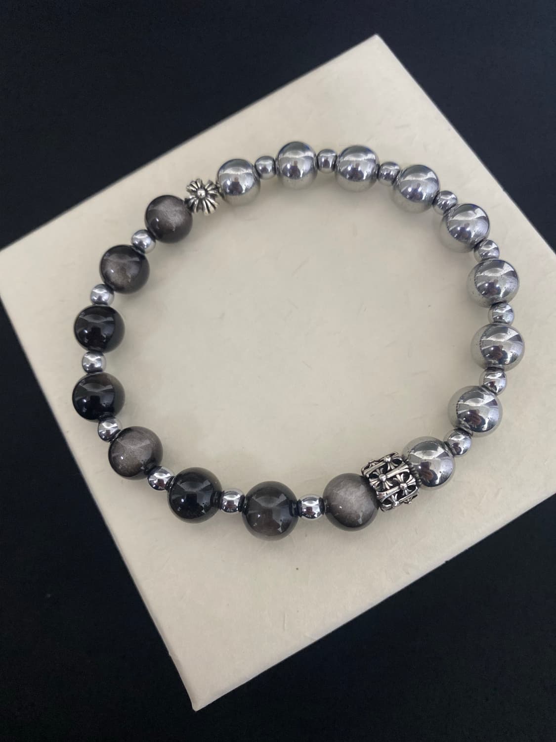실버 옵시디언  팔찌 상품이미지3