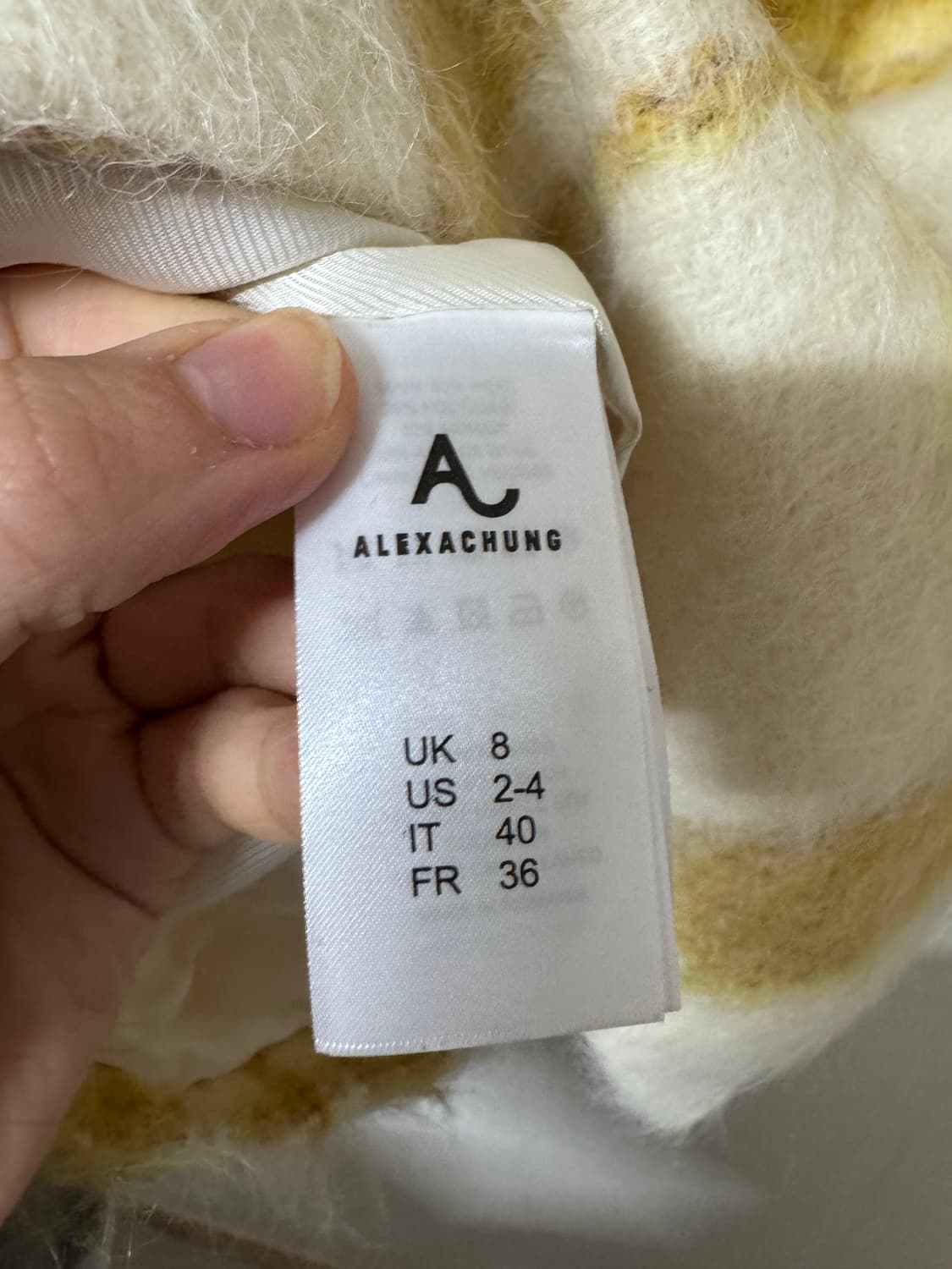 Alexa chung 알렉사청 알파카 울 스커트 상품이미지5