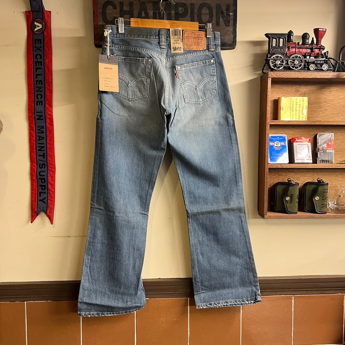 00's 리바이스 527 부츠컷 32 Size Mexico 데드스탁 상품이미지5