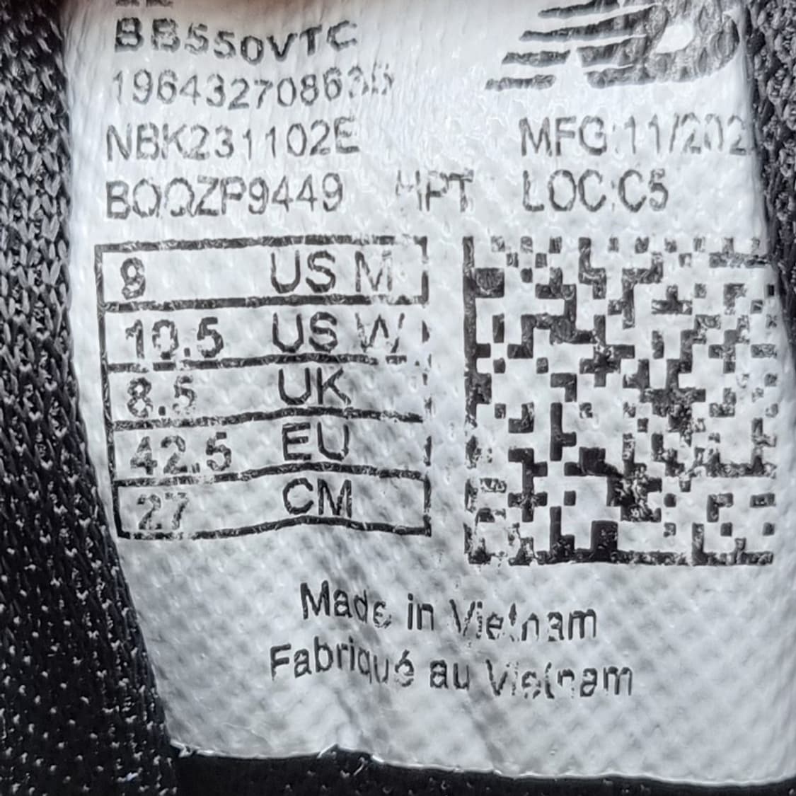 뉴발란스550 씨솔트그린 270 상품이미지6