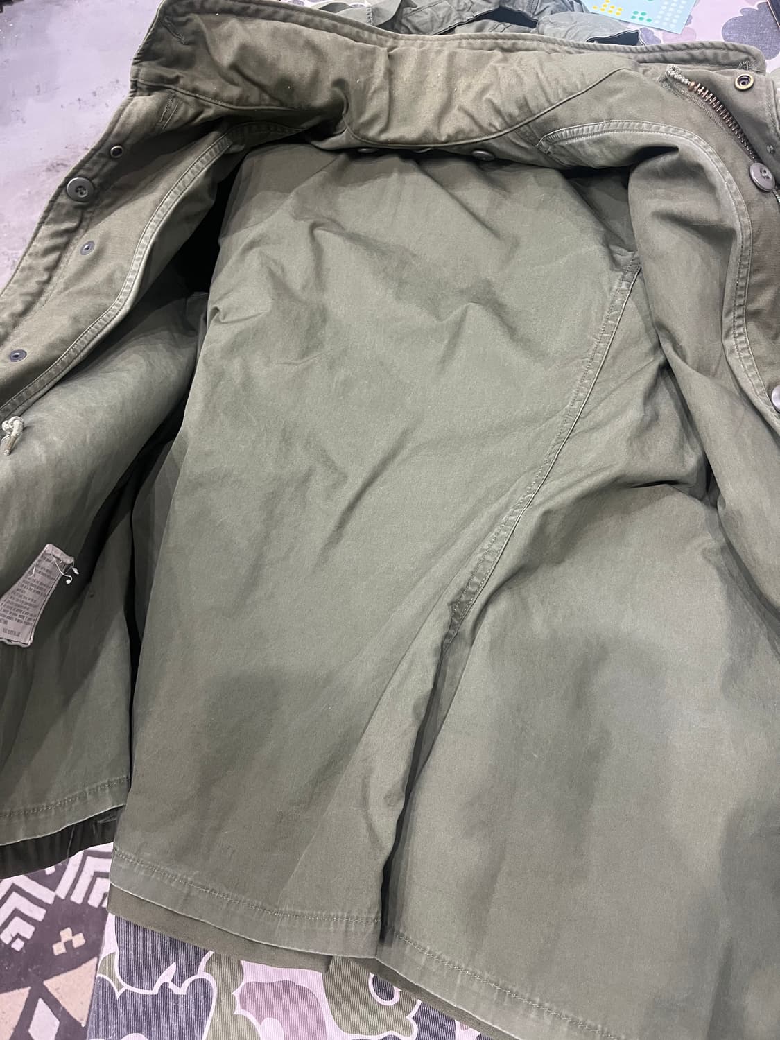 70년대 미군 알파사 M65 필드자켓 상품이미지3