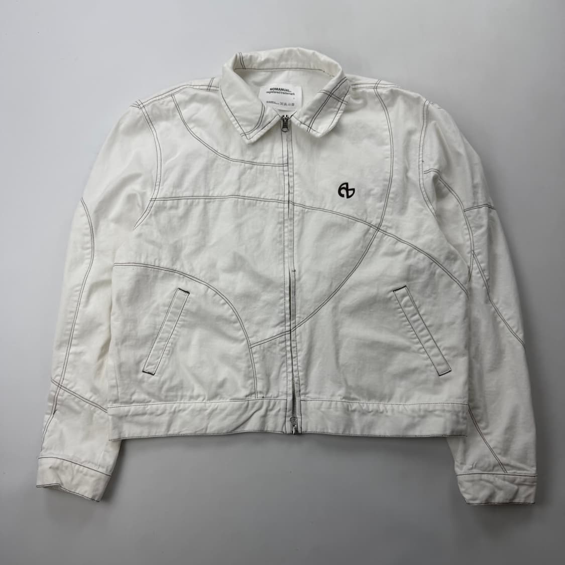 노매뉴얼 스티치 워크 자켓 상품이미지2