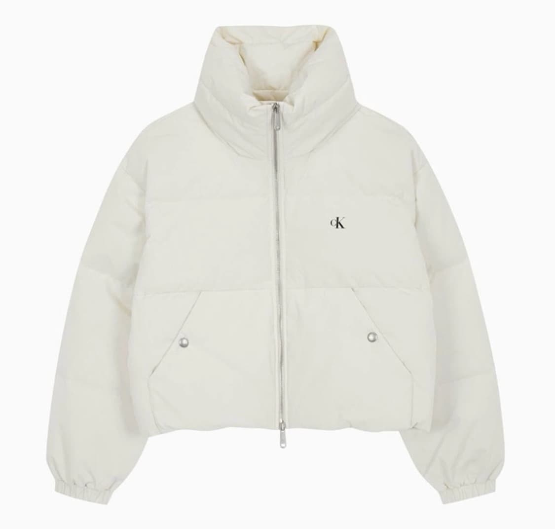 캘빈클라인 CK 화이트 패딩 XS 상품이미지1