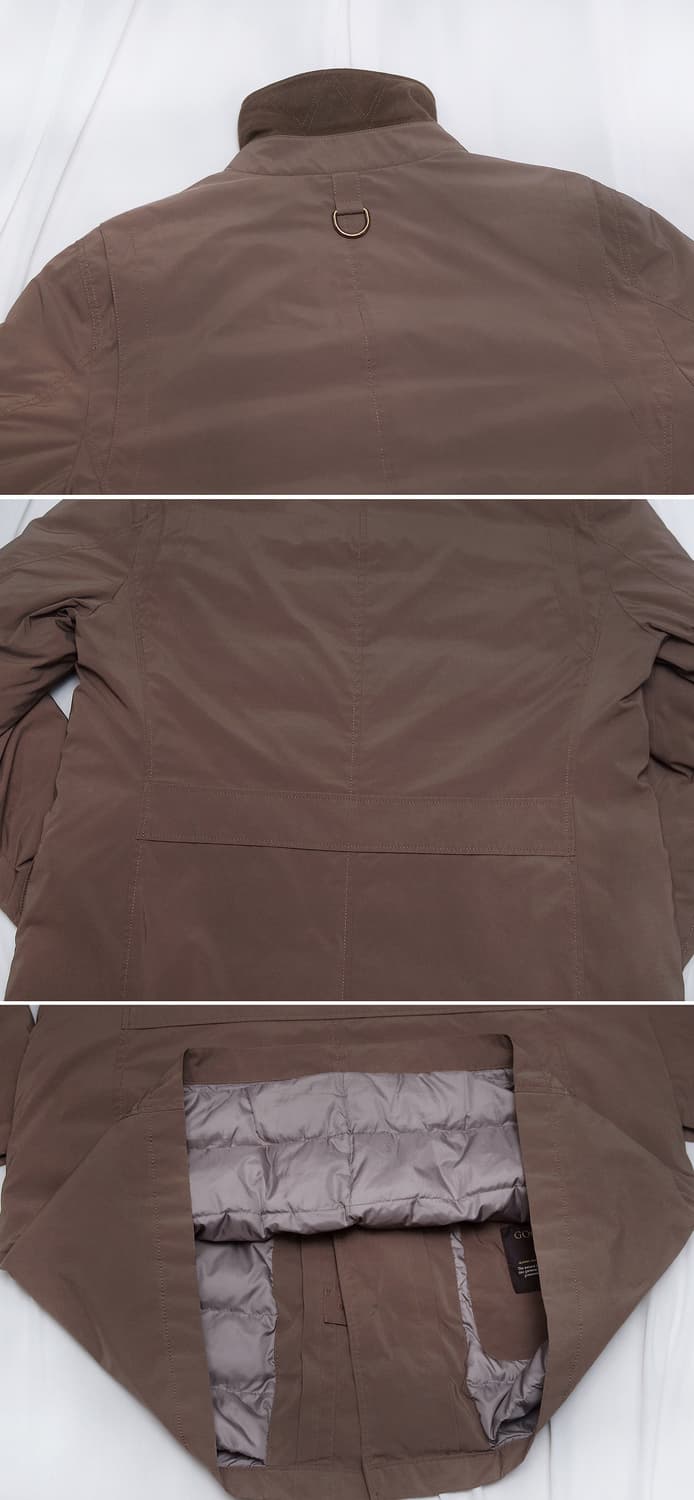 마에스트로 이탈리안 클래식 구스다운 패딩 코트 (105+) 상품이미지5